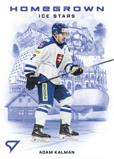 2026 Hokejové Slovensko - Adam KALMAN č. HS-07 Homegrown Ice Stars