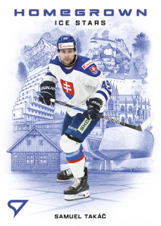 2026 Hokejové Slovensko - Samuel TAKÁČ č. HS-187 Homegrown Ice Stars