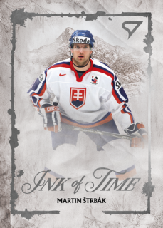 2026 Hokejové Slovensko - Martin ŠTRBÁK č. IT-5 Ink of Time