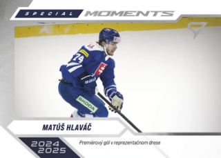 2026 Hokejové Slovensko - Matúš HLAVÁČ č. SM-28 Special Moments