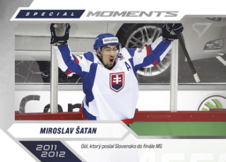 2026 Hokejové Slovensko - Miroslav ŠATAN č. SM-35 Special Moments