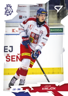 2026 Hokejové Česko - Jakub KREJČÍK č. 14