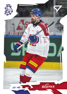 2026 Hokejové Česko - Jan ŠČOTKA č. 19