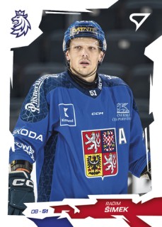 2026 Hokejové Česko - Radim ŠIMEK č. 20