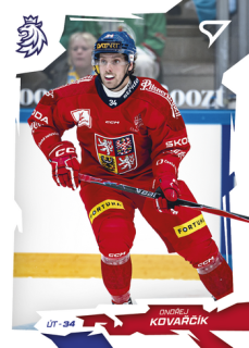 2026 Hokejové Česko - Ondřej KOVAŘČÍK č. 38