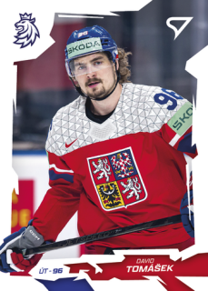 2026 Hokejové Česko - David TOMÁŠEK č. 50
