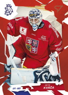 2026 Hokejové Česko - Petr KVÁČA č. 06 Red