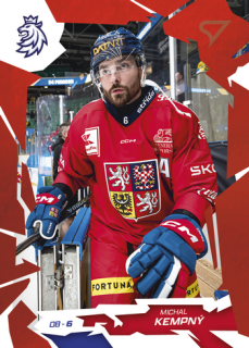 2026 Hokejové Česko - Michal KEMPNÝ č. 12 Red