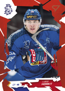 2026 Hokejové Česko - Luboš HORKÝ č. 30 Red
