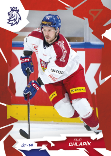 2026 Hokejové Česko - Filip CHLAPÍK č. 31 Red