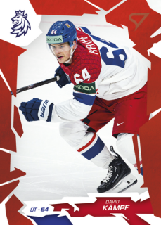 2026 Hokejové Česko - David KÄMPF č. 32 Red