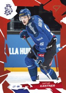 2026 Hokejové Česko - Matyáš KANTNER č. 33 Red