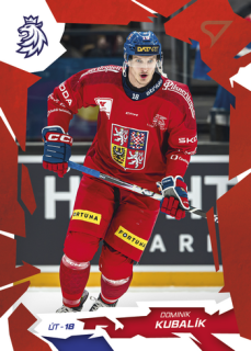 2026 Hokejové Česko - Dominik KUBALÍK č. 39 Red