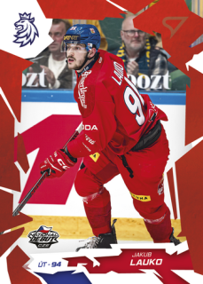 2026 Hokejové Česko - Jakub LAUKO č. 41 Red