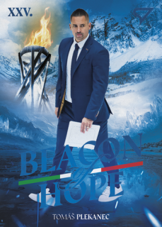 2026 Hokejové Česko - Tomáš PLEKANEC č. BH-02 Beacon of Hope