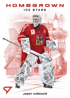 2026 Hokejové Česko - Josef KOŘENÁŘ č. HS-01 Homegrown Ice Stars