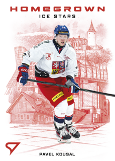 2026 Hokejové Česko - Pavel KOUSAL č. HS-20 Homegrown Ice Stars