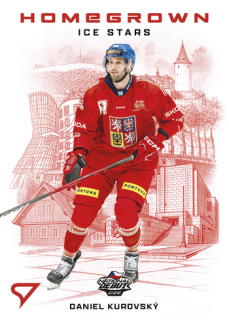 2026 Hokejové Česko - Daniel KUROVSKÝ č. HS-23 Homegrown Ice Stars
