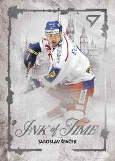 2026 Hokejové Česko - Jaroslav ŠPAČEK č. IT-3 Ink of Time