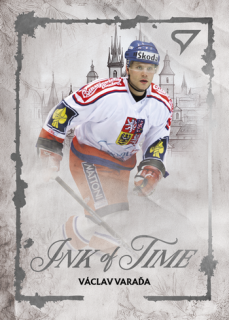 2026 Hokejové Česko - Václav VARAĎA č. IT-8 Ink of Time