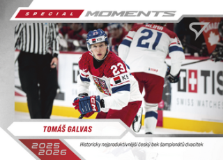 2026 Hokejové Česko - Tomáš GALVAS č. SM-21 Special Moments