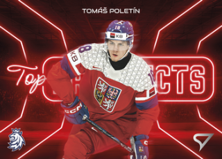 2026 Hokejové Česko - Tomáš POLETÍN č. TP-31 Top Prospects