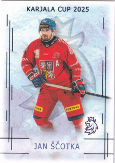 25-26 Český hokej - Jan ŠČOTKA č. KC-23 Silver x/22