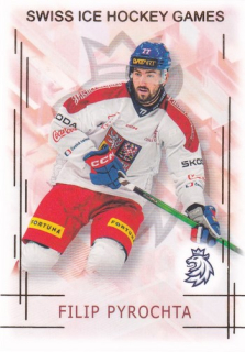 25-26 Český hokej - Filip PYROCHTA č. SHG-18 Gold x/50