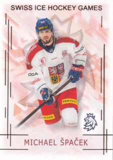 25-26 Český hokej - Michael ŠPAČEK č. SHG-23 Gold x/50