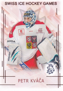 25-26 Český hokej - Petr KVÁČA č. SHG-16 Red x/12