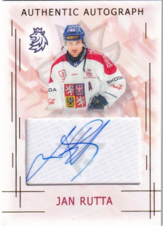 25-26 Český hokej - Jan RUTTA č. SHG-AA11 Autograph 17/17