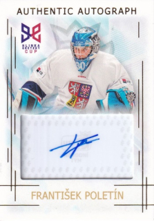25-26 Český hokej - František POLETÍN č. HG-AA13 Autograph 11/14