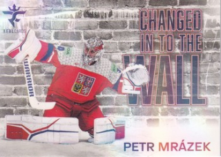 25-26 Český hokej - Petr MRÁZEK č. CHW-9 Changed in to the Wall Gold x/25