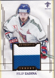 25-26 Český hokej - Filip ZADINA č. AJ-29 Authentic Jersey 18/19