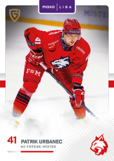 25-26 GOAL Cards - Patrik URBANEC č. FMI-16