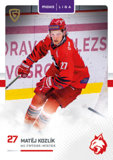 25-26 GOAL Cards - Matěj KOZLÍK č. FMI-18