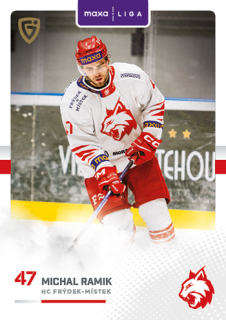 25-26 GOAL Cards - Michal RAMIK č. FMI-21