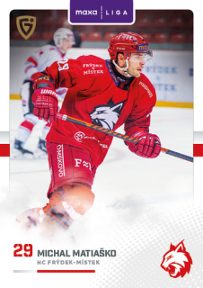25-26 GOAL Cards - Michal MATIAŠKO č. FMI-23