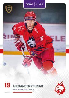 25-26 GOAL Cards - Alexander YOUNAN č. FMI-31 Canvas