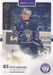 25-26 GOAL Cards - Petr MORAVEC č. KOL-21 Parallel x/10