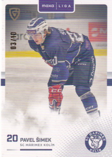 25-26 GOAL Cards - Pavel ŠIMEK č. KOL-24 Parallel x/10