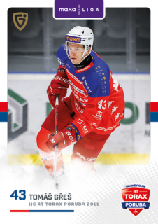 25-26 GOAL Cards - Tomáš GŘEŠ č. POR-20