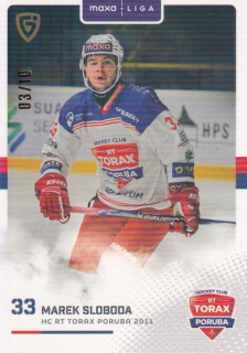 25-26 GOAL Cards - Marek SLOBODA č. POR-25 Parallel x/10