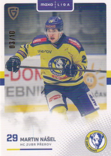 25-26 GOAL Cards - Martin NÁŠEL č. PRE-22 Parallel x/10