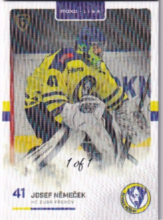 25-26 GOAL Cards - Josef NĚMEČEK č. PRE-15 Parallel 1of1