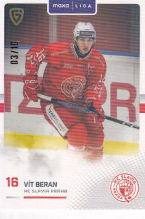 25-26 GOAL Cards - Vít BERAN č. SLA-18 Parallel x/10
