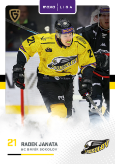25-26 GOAL Cards - Radek JANATA č. SOK-19