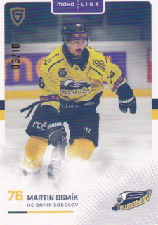 25-26 GOAL Cards - Martin OSMÍK č. SOK-24 Parallel x/10