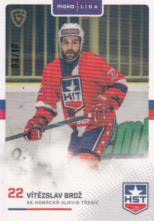25-26 GOAL Cards - Vítězslav BROŽ č. TRE-21 Parallel x/10