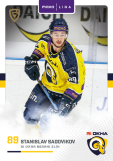 25-26 GOAL Cards - Stanislav SADOVIKOV č. ZLI-18 Canvas